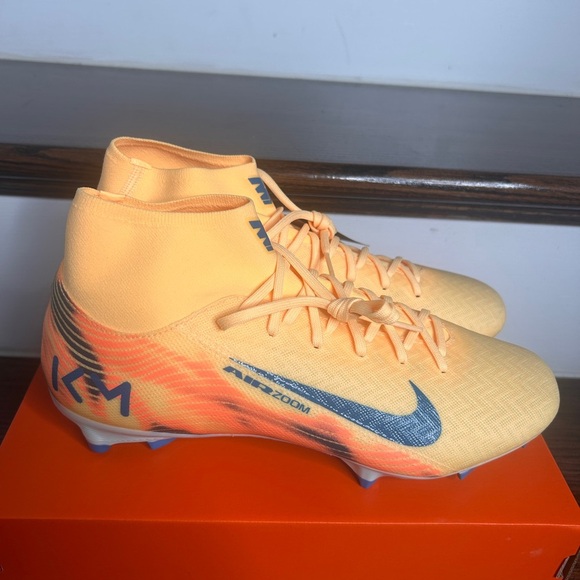 Nike Mercurial Vapor 16 Academy Kylian Mbappe Superfly Cleats Melon Tint Igloo main image 8